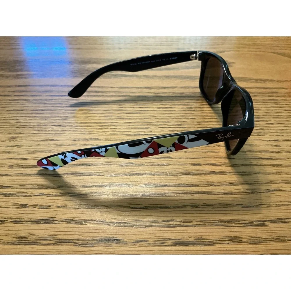 Ray-Ban x Disney New Wayfarer Mickey Mouse Sunglasses Black RB2132 Polarized